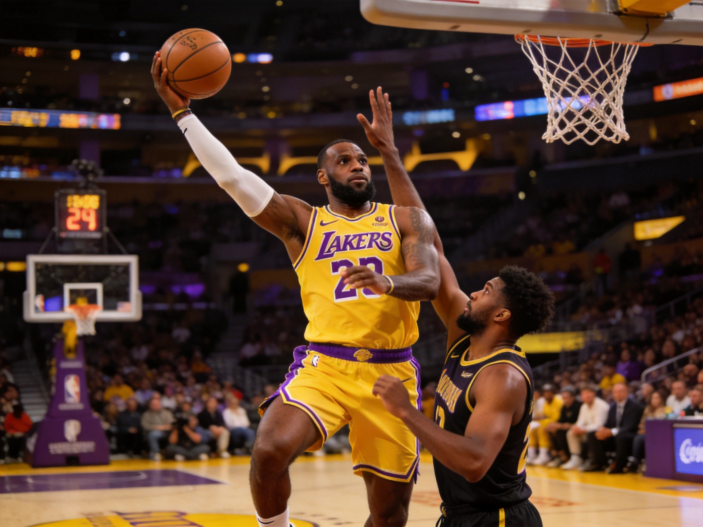 NBA季后赛 湖人vs勇士 精彩集锦
